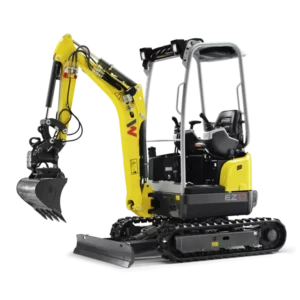 image of a 2.5-3-ton zero tail mini excavator